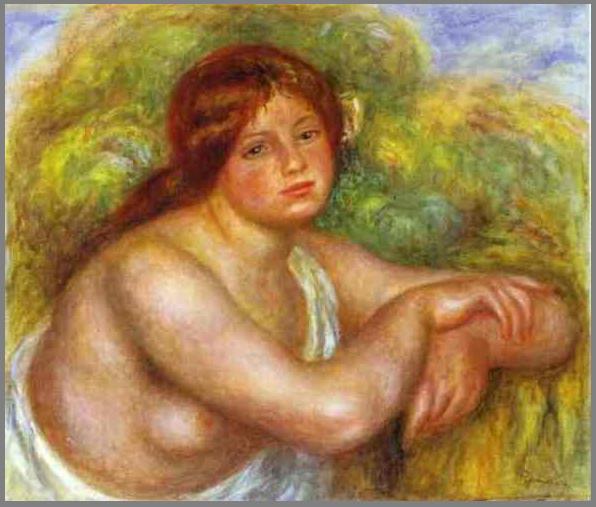 Бюст обнаженной. 1910
